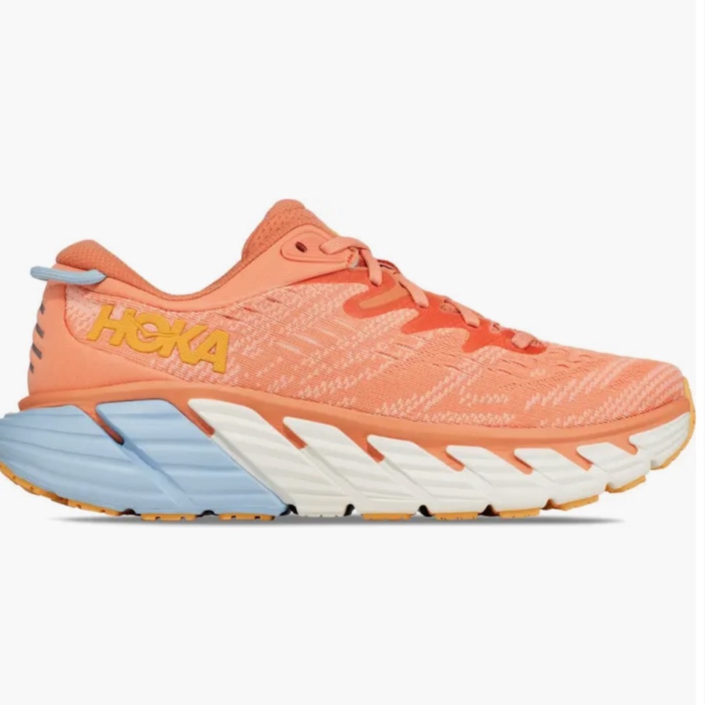 HOKA Graviota Running Shoe - Women’s 8 - She’ll Coral/Peach Parfait